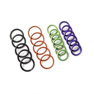 Oo-Ring in Silicone personalizzato ORK 70 sigilli neri piccoli Buna NBR FKM Rohs raggiungono sigillo O-Ring Standard Standard conforme