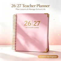 Agenda personnalisé 2026-2027 à spirale, couverture rigide, logo doré, 365 jours, journal quotidien, hebdomadaire, mensuel, planificateur de budget, mariage, format A5 JAME
