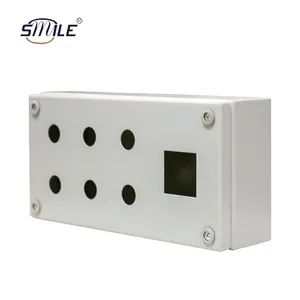 Caja de instrumentos eléctrica impermeable para exteriores SMILE, caja de conexiones electrónicas de conexión de carcasa