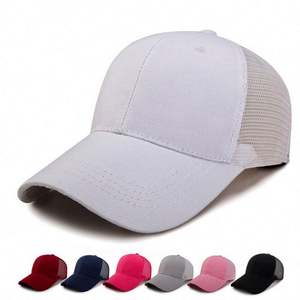 Gorra de Béisbol Ajustable de Malla y Lona, Gorra de Camionero con Logotipo Impreso, Publicitaria, para Exteriores, Personalizable para Verano - Product Image 1