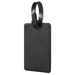 แท็กกระเป๋าว่างเปล่าป้ายกระเป๋าใส่บัตรผ่านขึ้นเครื่องป้ายหนังแบบระเหิดพร้อมโลโก้ - Product Image 4