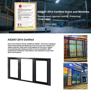 منزل حاوية تجاري معتمد من مياميداد ، تصميم عصري ، أبواب منزلقة خارجية كبيرة ، مقاومة للرياح من سبائك الألومنيوم NFRC AS2047 - Product Image 6