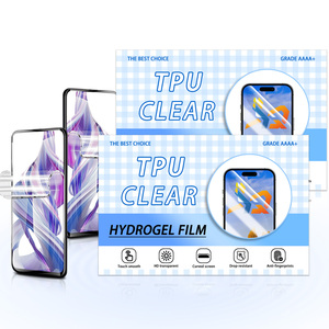 Películas de <span class=keywords><strong>Hidrogel</strong></span> <span class=keywords><strong>para</strong></span> Teléfonos con Efecto Estiramiento, Protector de Pantalla TPU HD/<span class=keywords><strong>Mate</strong></span>, Calidad <span class=keywords><strong>para</strong></span> <span class=keywords><strong>Celulares</strong></span>, 120x180mm - Product Image 1