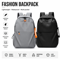 Mochilas para hombre y mujer, mochila impermeable Oxford para ordenador portátil con puerto USB, cierre de cremallera, gran capacidad