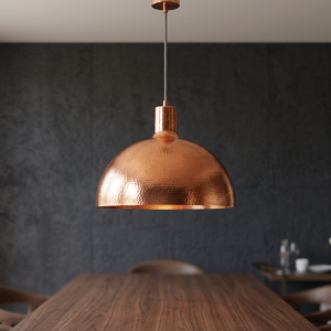 Lámpara Colgante de Latón Cepillado con Forma de Cúpula para Hotel, Comedor, Isla de Cocina, Cafetería e Iluminación Residencial Elegante, Lámpara Colgante Moderna - Product Image 3