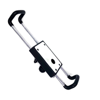 Support de tablette robuste pour voiture 360°, fixation sur poteau, antivol, support de tablette pour appuie-tête arrière, support pour iPad, aluminium pour RAM