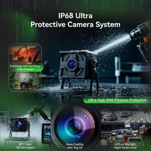 <span class=keywords><strong>Cam</strong></span>éra DVR de tableau de bord avec vision nocturne étanche à <span class=keywords><strong>4</strong></span> canaux AHD IPS de 8 pouces, vente en gros d'usine, prise en charge de la carte SD - Product Image 3