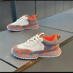 Chaussures plates décontractées respirantes et antidérapantes pour femmes, grandes tailles, collection Hiver-Printemps 2026, avec couleurs assorties, en stock - Product Image 2