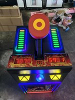 Machine de boxe à monnayeur, jeu de frappe avec testeur de force, affichage du score LED, équipement d'amusement pour salles d'arcade, fêtes foraines et carnavals