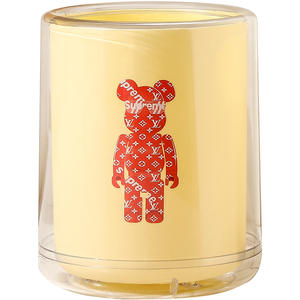 <span class=keywords><strong>Cubo</strong></span> de <span class=keywords><strong>Basura</strong></span> Abierto de Plástico Color Crema con Estampado de Oso para Uso Doméstico, Cocina, Sala de Estar, Dormitorio, Hotel, Tamaño Grande - Product Image 5