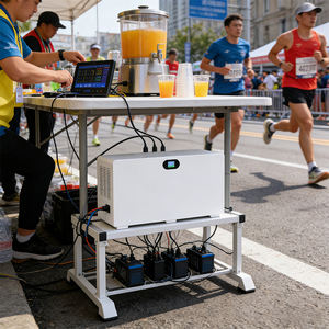 Paquete de Baterías LiFePO4 de Alta Seguridad de 7.68KWh con BMS Inteligente y Comunicación RS485, Sistema de Almacenamiento de Energía Solar MPPT para Respaldo Móvil - Product Image 3