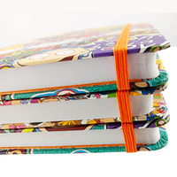 Carnet A5 écologique avec bande élastique, couverture rigide, toutes les couleurs, carnet de notes personnalisé