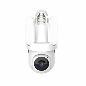Ampul kamera 2MP iki yönlü ses CCTV Wifi <span class=keywords><strong>IP</strong></span> kamera işık gece görüş ampul PTZ kamera - Product Image 1