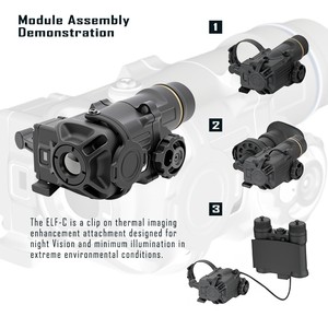 QCNV Jerry-C ELF-C Professionelle Wärmebildlösung für Raue Umgebungen Clip-On Wärmebild-Nachtsichtkombination Werkseitig Zertifiziert - Product Image 5