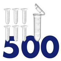 Tube à essai conique en plastique jetable de 2 ml à fermeture rapide pour microcentrifugeuse, vente en gros pour laboratoire