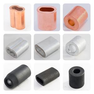 हम प्रकार भारी शुल्क एल्यूमीनियम अंडाकार फेनियम केबल आस्तीन अनुकूलन योग्य औद्योगिक रिगिंग उठाने हार्डवेयर तार रस्सी - Product Image 4