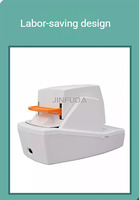 Agrafeuse électrique industrielle robuste pour machine de reliure de documents à induction automatique haute capacité (70 feuilles)