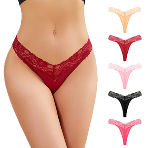 Culotte sur mesure Culotte sexy pour femmes adultes String tricoté Culotte en dentelle à séchage rapide pour femmes <span class=keywords><strong>Tanga</strong></span> biologique Vente en gros - Product Image 2
