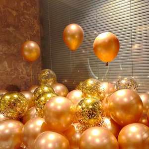Consegna Rapida di Palloncini in Oro Rosa per Feste, Matrimoni, Compleanni, San Valentino, Capodanno, Decorazioni con Palloncini ad Elio - Product Image 5