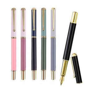 Hot Sell Model Official <b>Pen</b> High Quality Metal Fountain <b>Pen</b> OEM Business Gift Promotional Fountain <b>Pen</b> - Product Image 2