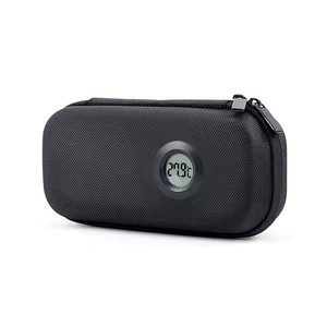 Sac isotherme pour médicaments avec logo personnalisé OEM, thermomètre LCD circulaire, résistant aux chocs, étanche, sac de refroidissement pour <span class=keywords><strong>insuline</strong></span>, prix d'usine - Product Image 1
