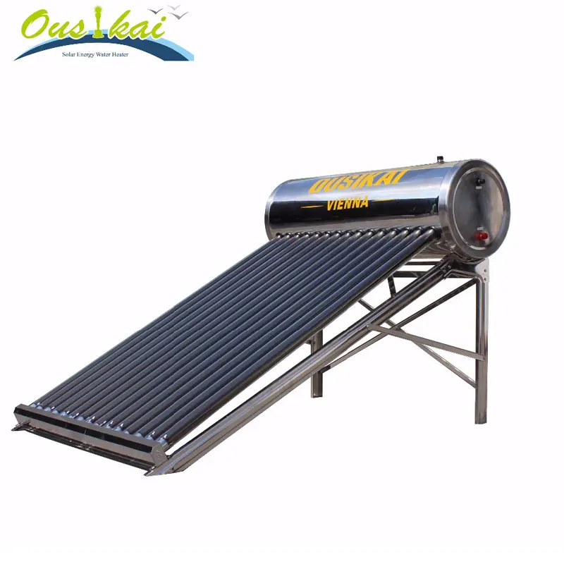 Edelstahl Solar warmwasser bereiter Wasser Solar heizung Solar warmwasser system