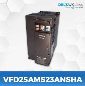 เดลต้า MS300 VFD25AMS23ANSHA 3 เฟส 200~240V 5.5KW ไดรฟ์ความถี่แปรผัน - Product Image 1