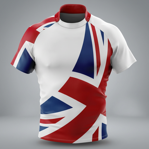 Camisetas de Rugby Unisex para Adultos POWER PUNCH, Personalizables OEM, Impresión por Transferencia de Calor de Alta Calidad, 100% Poliéster, 180g, Transpirables - Product Image 3