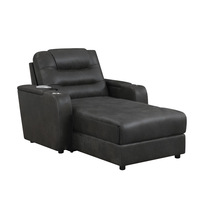 Canapé-lit électrique modulaire télescopique multifonctionnel en cuir véritable, fauteuil de salon moderne et polyvalent