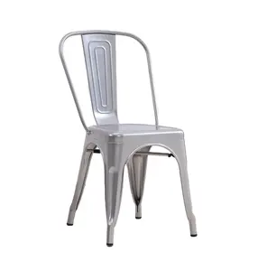 Wholesale Cheap Price dining room back Durable Metal Restaurant Dining Chair Banquet
