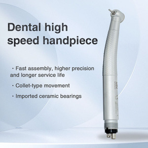 หัวกรอฟันความเร็วสูง Mnvo สีเงิน ได้รับการรับรองมาตรฐาน CE สำหรับใช้ในช่องปาก - Product Image 5