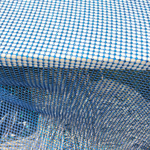 N001 Precio <span class=keywords><strong>de</strong></span> fábrica Rhinestone Bling Net Crystal Fabric Blue Clear Rhinestone Fishnet Fabric Stretch Rhinestone Mesh para ropa - Product Image 5