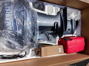 Động cơ ngoài borda Yamabisi <span class=keywords><strong>40hp</strong></span> mới, 2 thì, khởi động điện điều khiển từ xa, dùng cho thuyền máy chạy xăng. - Product Image 3