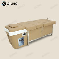 Lit de spa électrique pour la tête, équipement de salon, soins des pieds, chaise de lavage des cheveux, table de massage thaï, lit avec shampoing pour pédicure