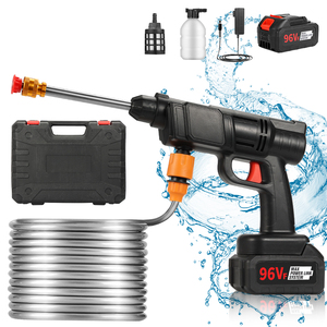 Pistola de Agua Multifuncional de Alta Presión para Lavado de Autos, Eléctrica, 21V, Fuente de Alimentación Eficiente, Limpieza a Presión con PP para Lavado de Autos - Product Image 2