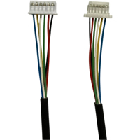 Connectez le câblage du verrouillage par empreinte digitale au capteur - Après avoir retiré le verrouillage par empreinte digitale pour l'entretien, connectez le fil conducteur.