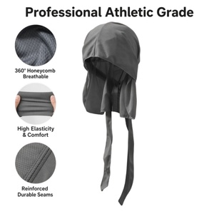 Bandana Sportiva Unisex Personalizzabile con Logo, Asciugatura Rapida, Traspirante, in Rete, Stile Pirata per Ciclismo - Product Image 2