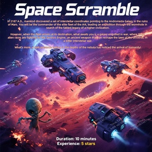 XR Space Scramble battagliero VR Gaming Arena XR macchina da gioco interattiva VR tiro simulatore di gioco per il parco divertimenti del centro commerciale - Product Image 6