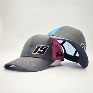 Casquettes de camionneur Richardson 112 à 6 panneaux en coton à chevrons avec patch en cuir personnalisé, style hip-hop et plage – Grande Vente - Product Image 5