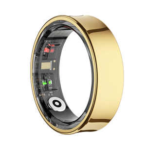 OEMインテリジェントヘルススポーツリング（充電ボックス付き）ステンレススチール製、睡眠・心拍数・血圧・写真撮影制御機能搭載R09スマートリング - Product Image 1