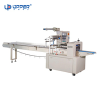 Machine d'emballage de nouilles instantanées, flux de croissant, barre de chocolat alimentaire, gâteau, biscuits