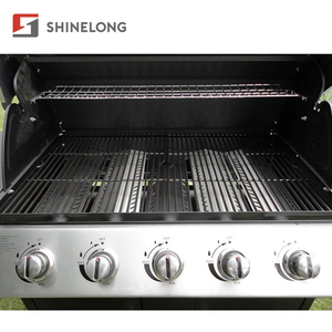 Parrilla de Gas para Exteriores de 4 Quemadores, Barbacoa Automática de Acero Inoxidable para Jardín, Modelo K236-1, en Venta - Product Image 2