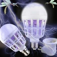 Lampe anti-moustiques 2-en-1 efficace et pratique en ABS, répulsif électrique anti-insectes, pulvérisateur écologique pour usage domestique