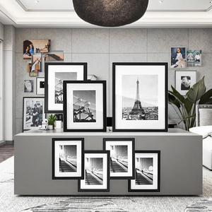 Khung ảnh bán buôn hình ảnh khung 11x14 inch Trắng Mat 8x10 inch 6x8 inch khung ảnh bằng gỗ - Product Image 1