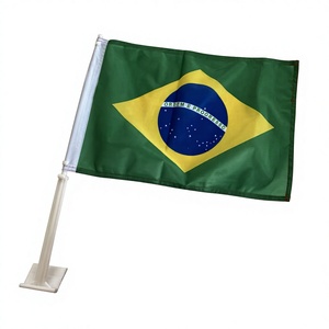 Bandera de Brasil 2026 al por Mayor, 100% Poliéster, Bandera Nacional para Competencias de Fútbol y Eventos Promocionales - Product Image 1