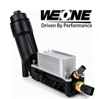 Refroidisseur d'huile moteur avec adaptateur de boîtier de filtre à huile pour Chrysler 200 (références 5184294AE, 5184294AC, 5184294AD, 5184304AD, 5184304AE, 5184304AF)
