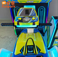 Simulateur de course automobile à haute rentabilité, machine de jeu d'arcade à monnayeur pour centres commerciaux
