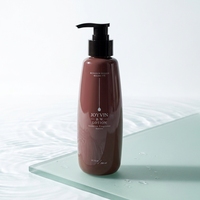 Bouteilles cylindriques en PETG ambré avec pompe pulvérisatrice pour shampoing et lotion, personnalisables OEM/ODM, faible MOQ, bouteilles roses pour après-shampoing