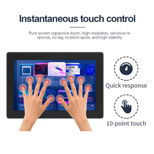 Embedded IP65 Waterproof 10.1 Inch 16:10 Industrial <strong>Touch</strong> <strong>Screen</strong> Monitor <strong>Open</strong> <strong>Frame</strong> 1280x800 VESA100 Mounting for Indoor Outdoor - Product Image 4