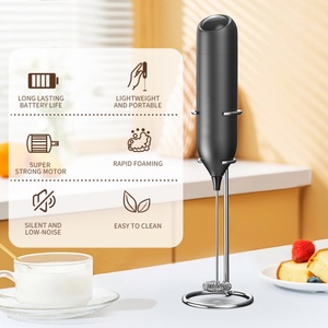 Espumador de Leche Portátil, Económico, Operado con Batería, Mini Espumador de Leche Automático, Mezclador de Bebidas - Product Image 2